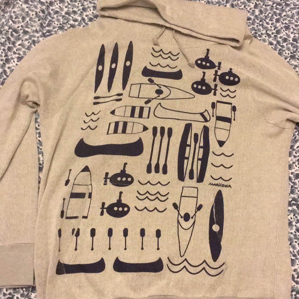 Lightweight cowl MV Sport Marküska  sweatshirt.